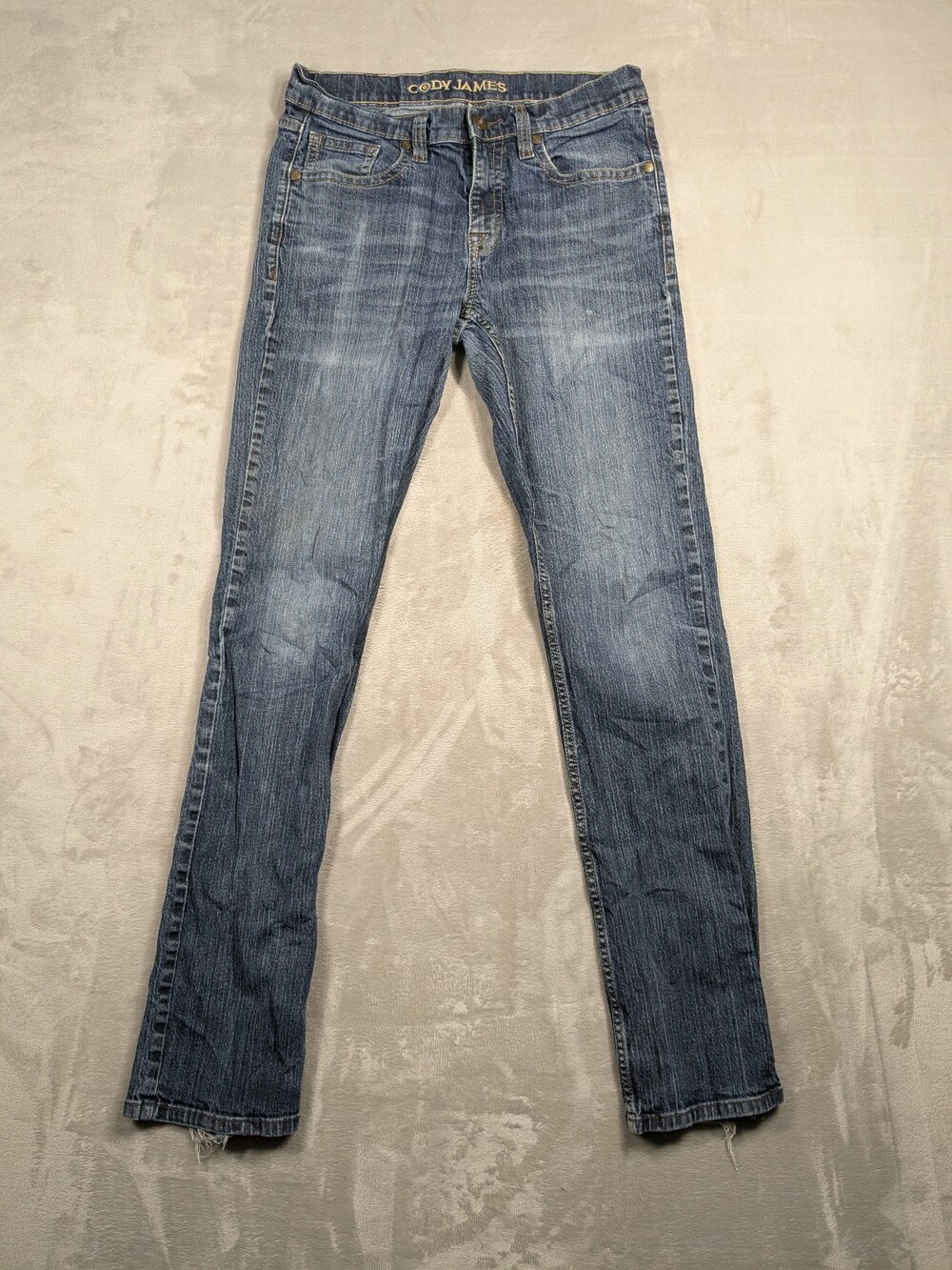 Cody James Jeans Mens 32x36 Blue Slim Straight Western Cowboy Pants Denim Tall
